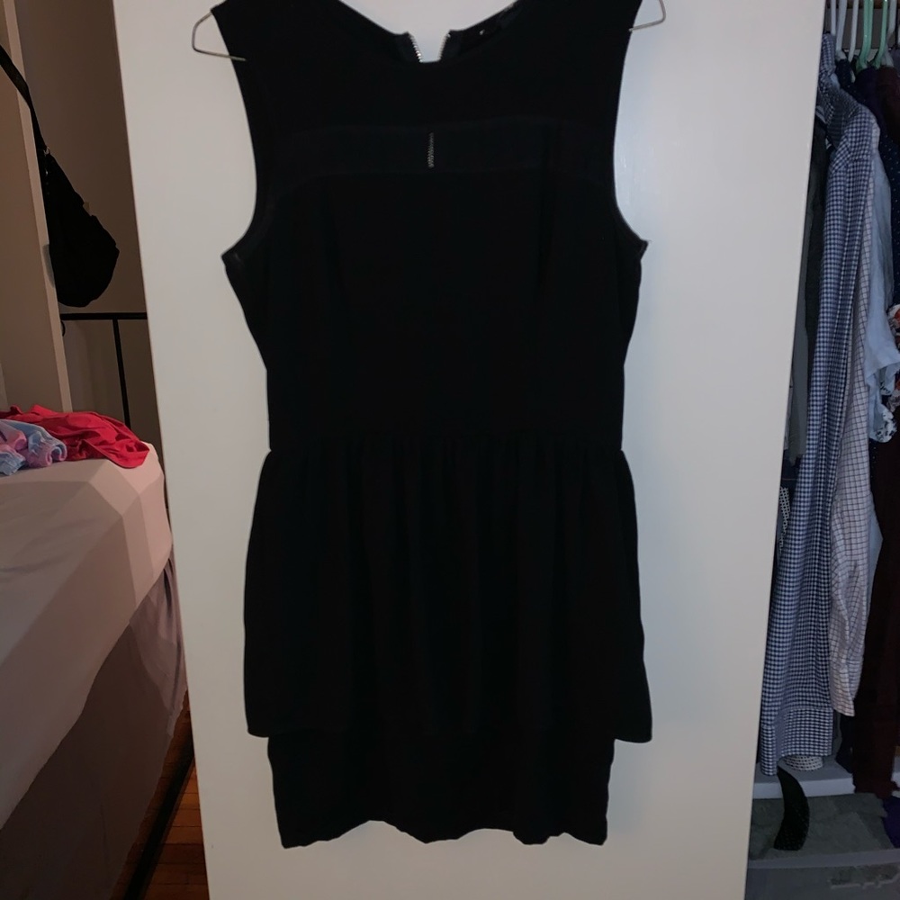 Black cocktail dress